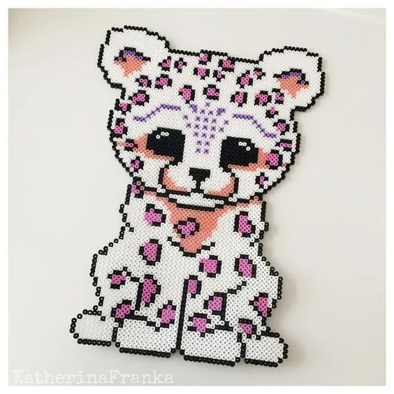 Leopard perleplade – inspiration 6