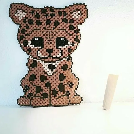 Leopard perleplade – inspiration 7