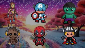 Marvel perleplade