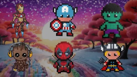 Marvel perleplade