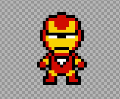 Marvel perleplade – Iron Man