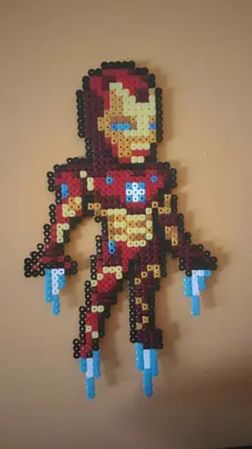 Marvel perleplade – Iron Man