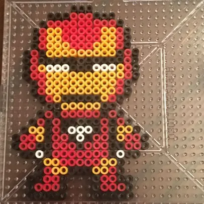 Marvel perleplade – Iron Man