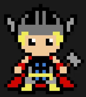 Marvel perleplade – Thor