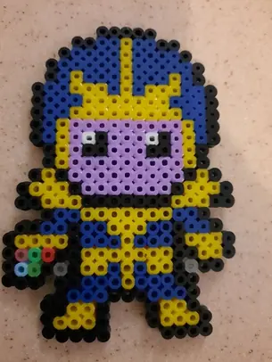 Marvel perleplade – Thanos