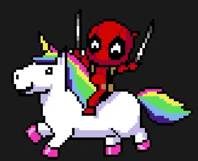Marvel perleplade – Deadpool