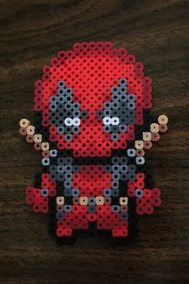 Marvel perleplade – Deadpool