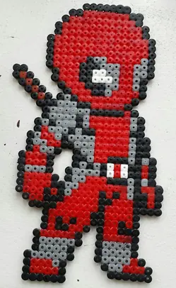 Marvel perleplade – Deadpool