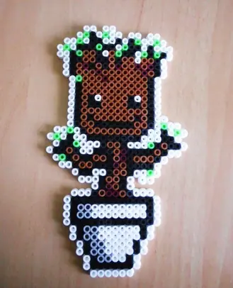 Marvel perleplade – Groot