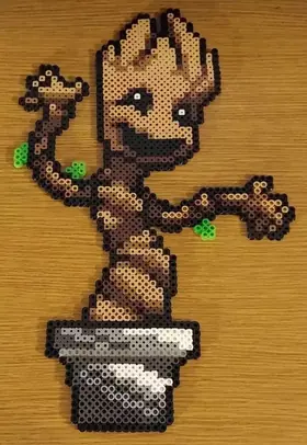 Marvel perleplade – Groot