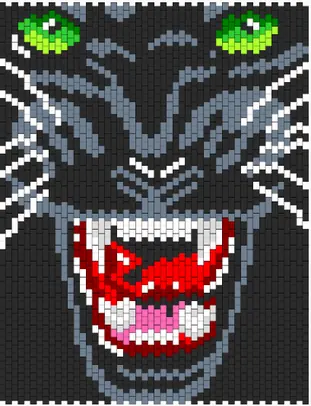 Marvel perleplade – Black Panther
