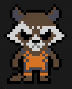 Marvel perleplade – Rocket
