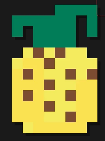 Mad perleplade – Ananas