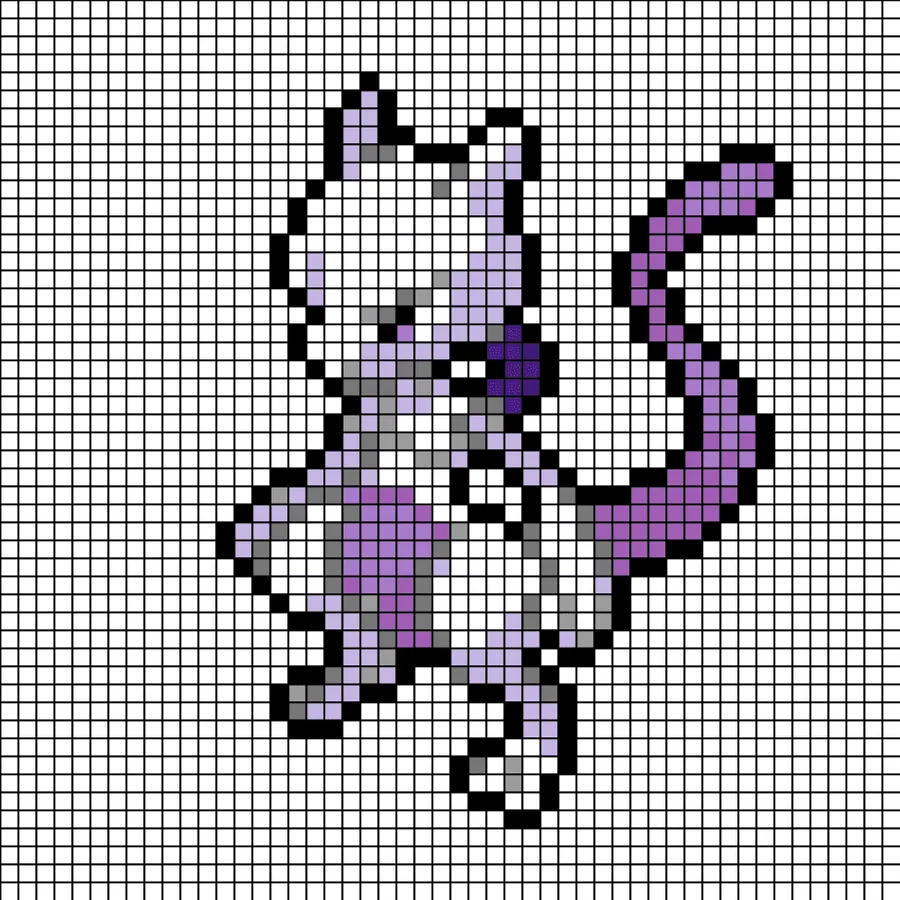 Mew perleplade – Mewtwo