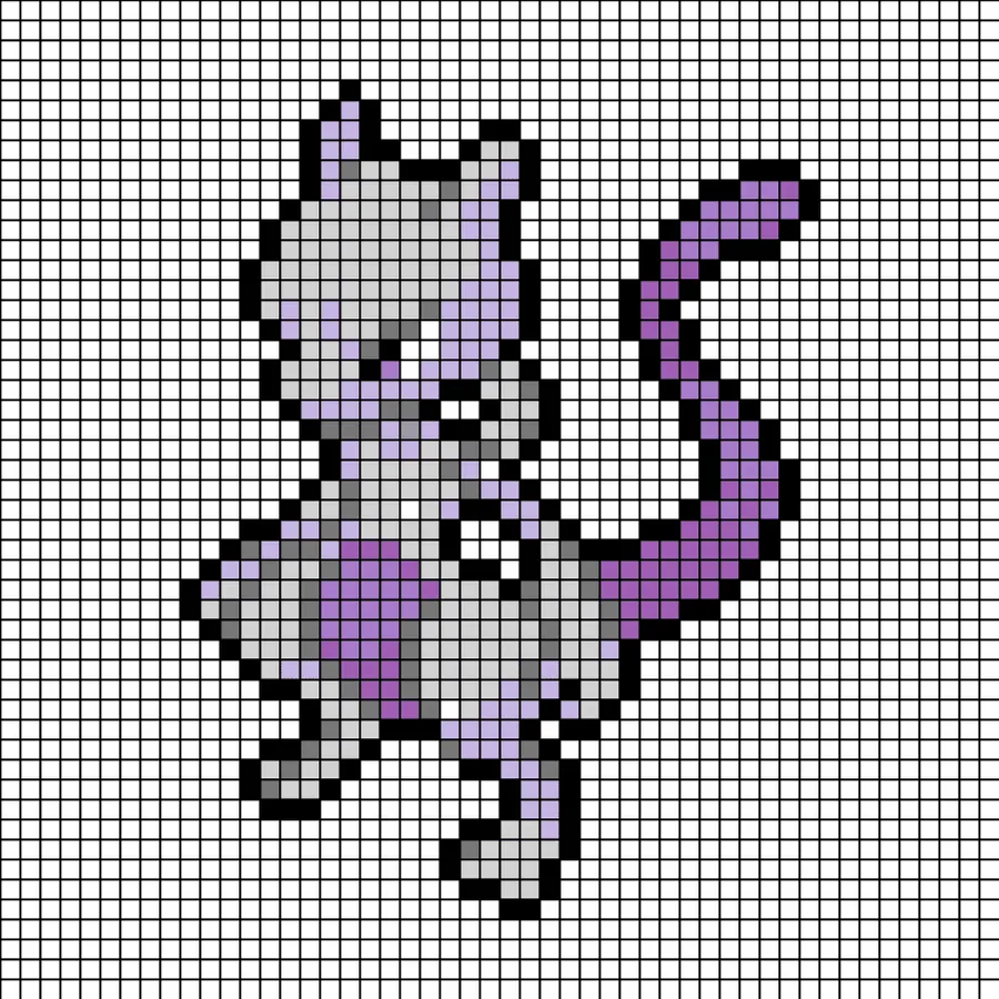 Mew perleplade – Mewtwo (version 2)