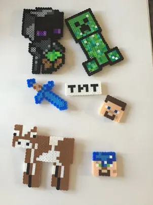Minecraft perleplade – inspiration 18