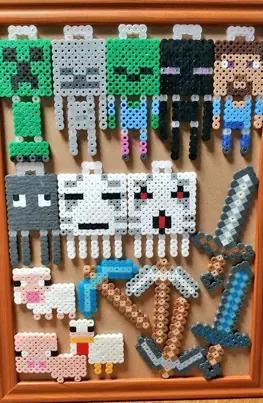Minecraft perleplade – inspiration 26