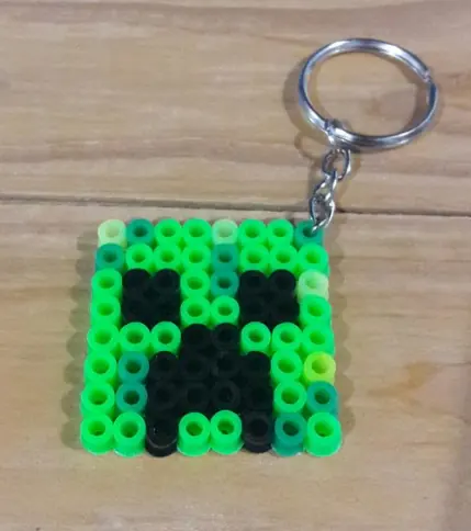 Minecraft perleplade – Creeper