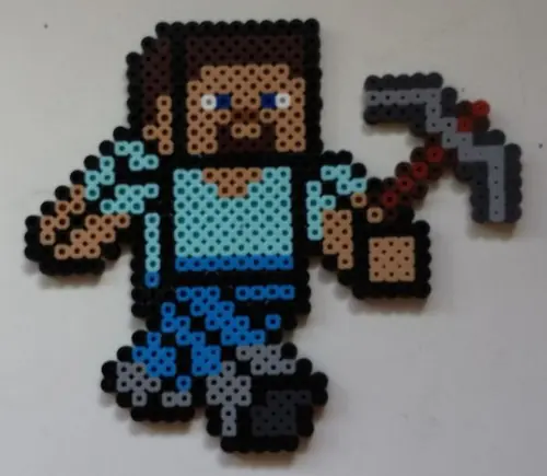 Minecraft perleplade – Minecraft-ramme til lyskontakten