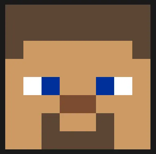 Minecraft perleplade – Steve