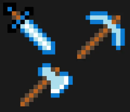 Minecraft perleplade – Minecraft-nøgleringe