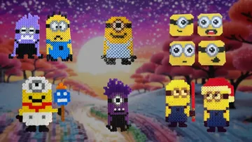 Minion perleplade