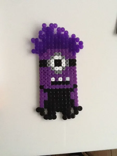 Minion perleplade – inspiration 4