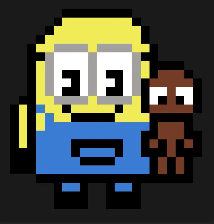 Minion perleplade – Bob