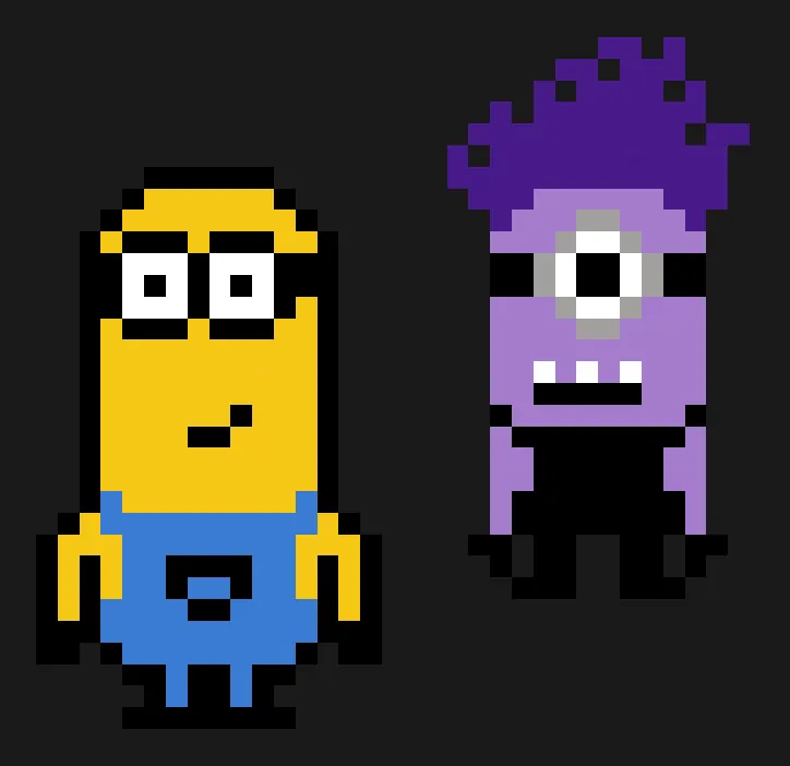 Minion perleplade – Onde minions
