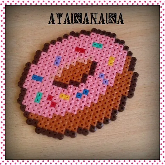 Donut perleplade – inspiration 1