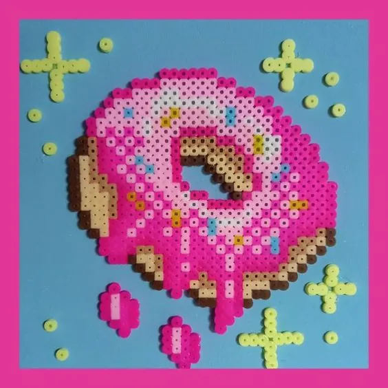 Donut perleplade – inspiration 5