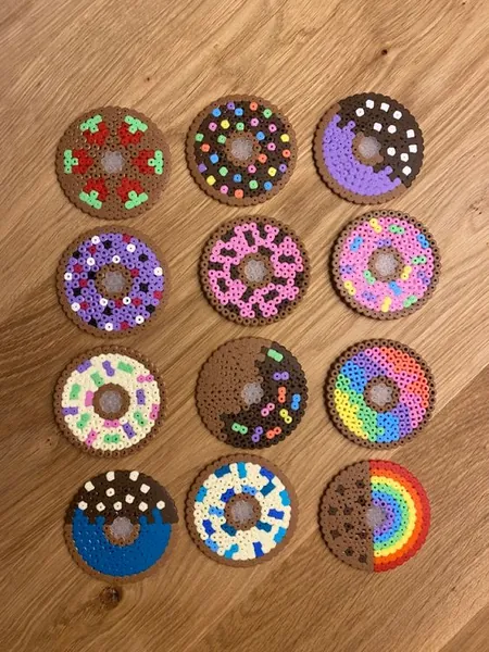 Donut perleplade – inspiration 11