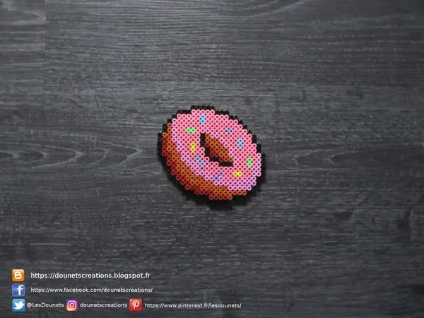 Donut perleplade – inspiration 12