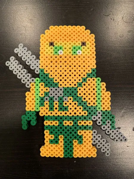 Ninjago perleplade – inspiration 1