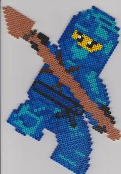 Ninjago perleplade – inspiration 3
