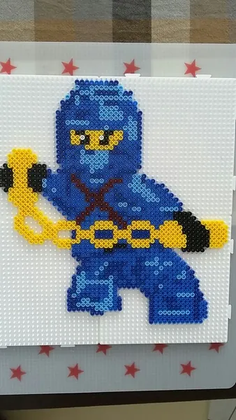 Ninjago perleplade – inspiration 5