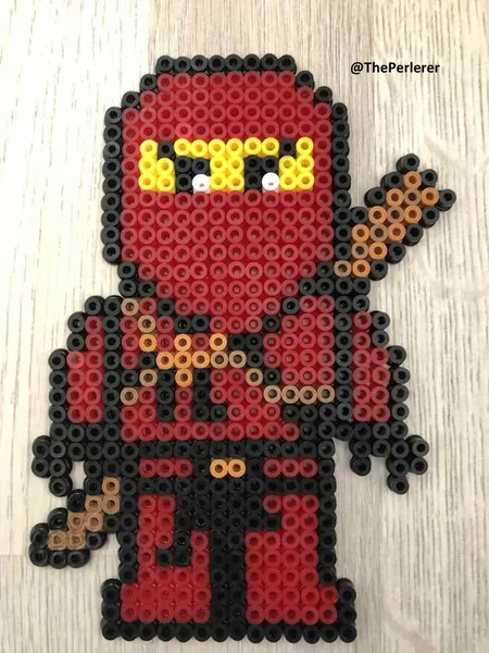 Ninjago perleplade – inspiration 9