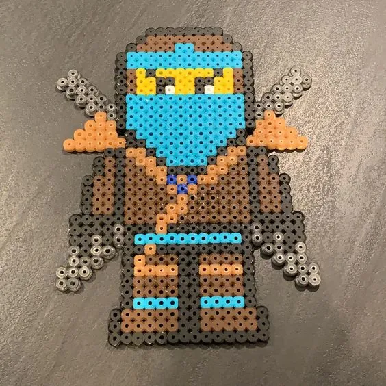 Ninjago perleplade – inspiration 11