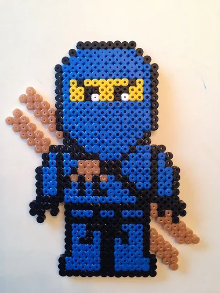 Ninjago perleplade – inspiration 12