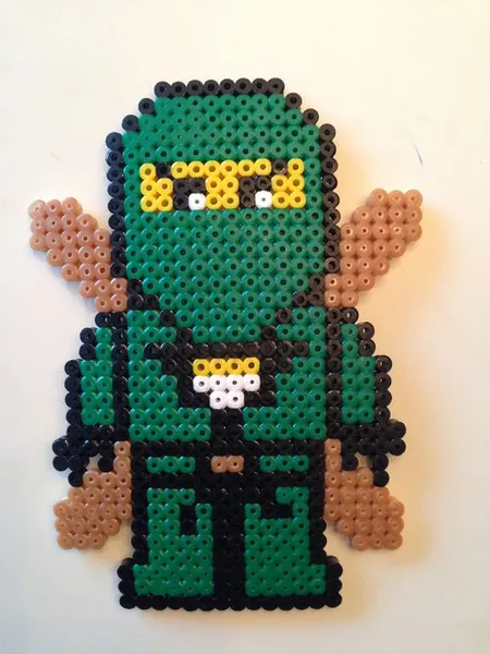 Ninjago perleplade – inspiration 13