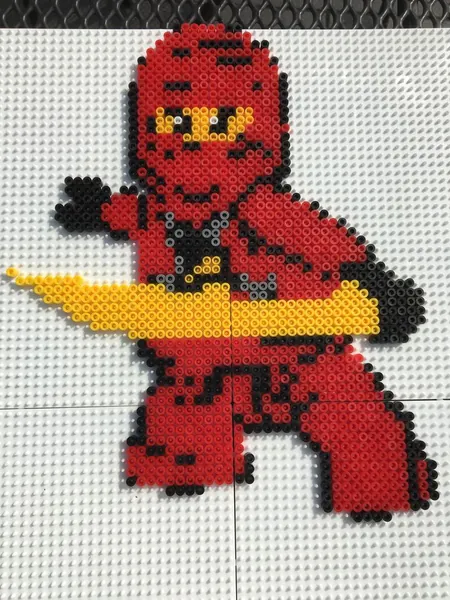 Ninjago perleplade – inspiration 15