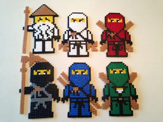 Ninjago perleplade – inspiration 17