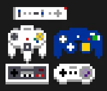 Nintendo perleplade – Retro Nintendo-controllere