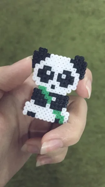 Panda perleplade – inspiration 2