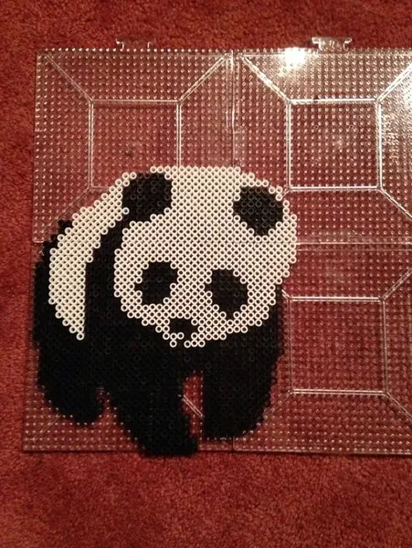 Panda perleplade – inspiration 4