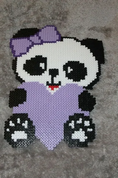 Panda perleplade – inspiration 9