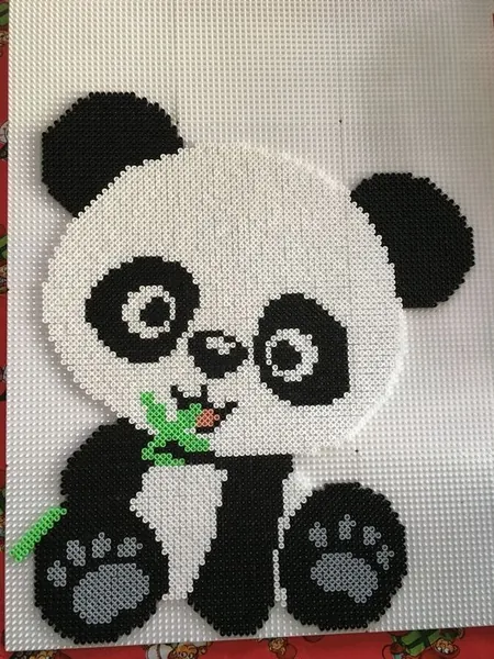 Panda perleplade – inspiration 14