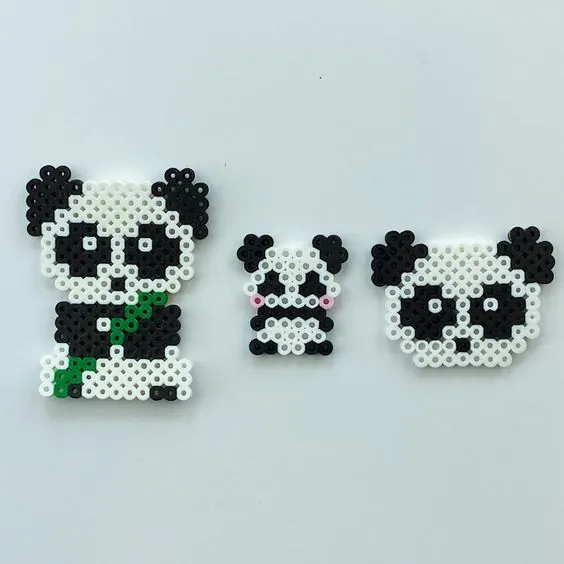 Panda perleplade – inspiration 20