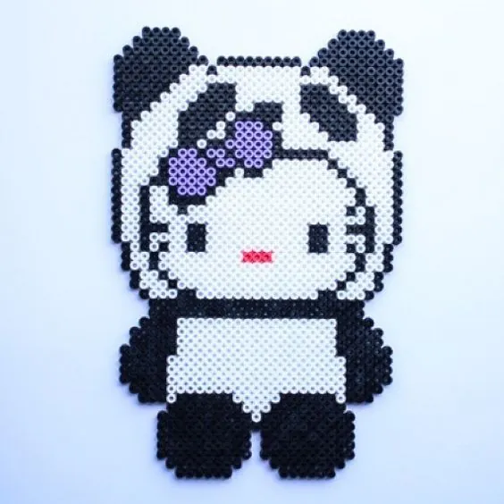 Panda perleplade – inspiration 21