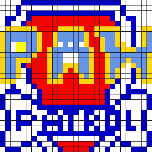 Paw Patrol perleplade – Logo